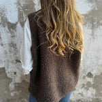 Kim warm vest met knopen