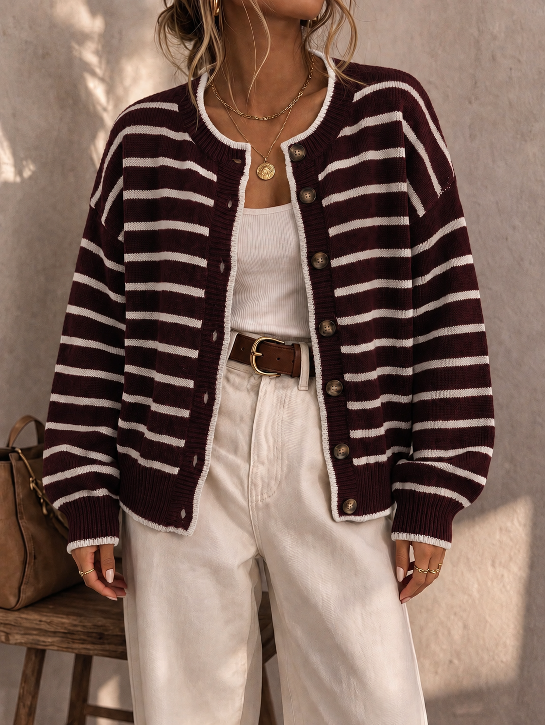 Fenne chique gestreept vest