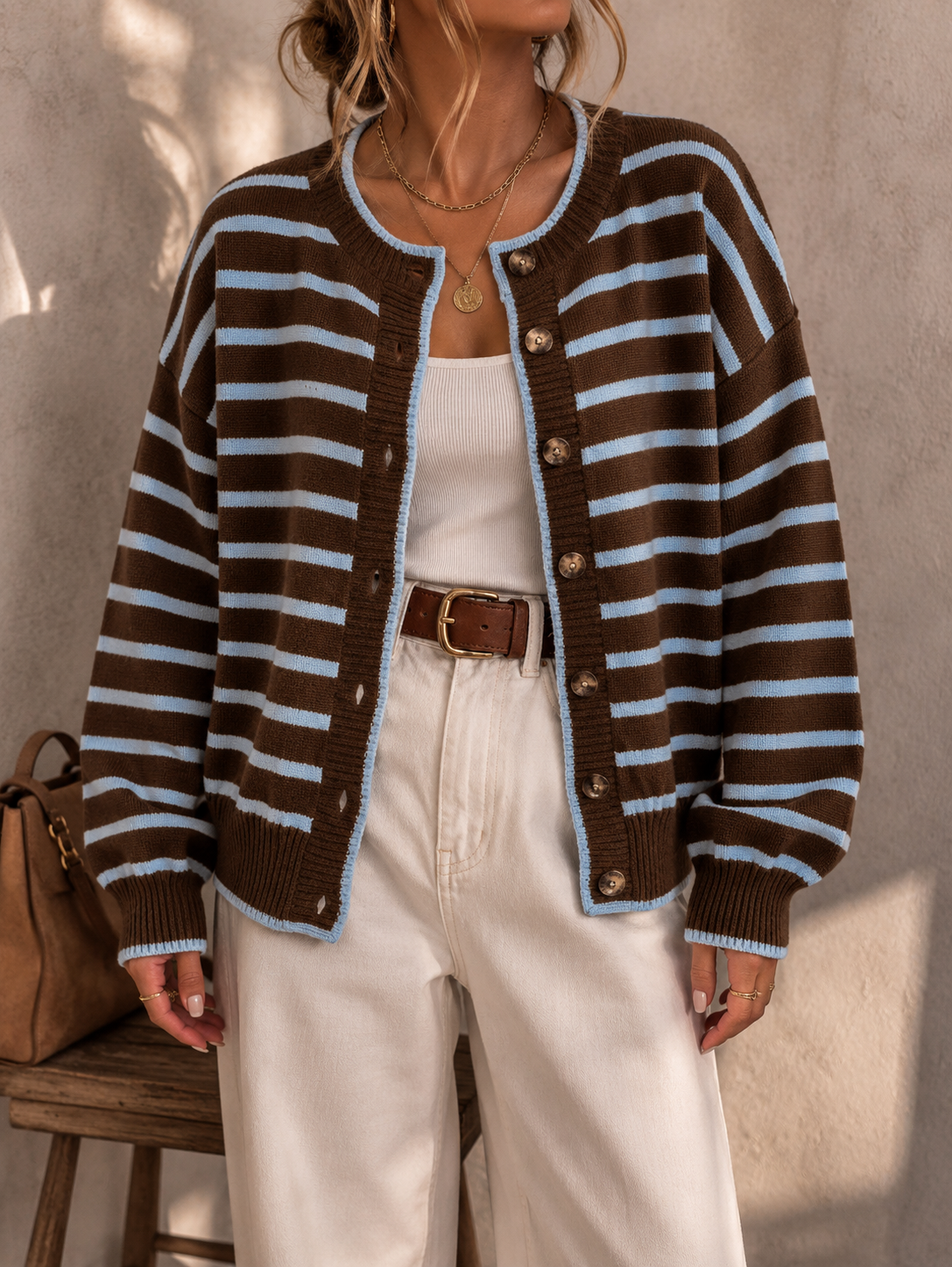 Fenne chique gestreept vest