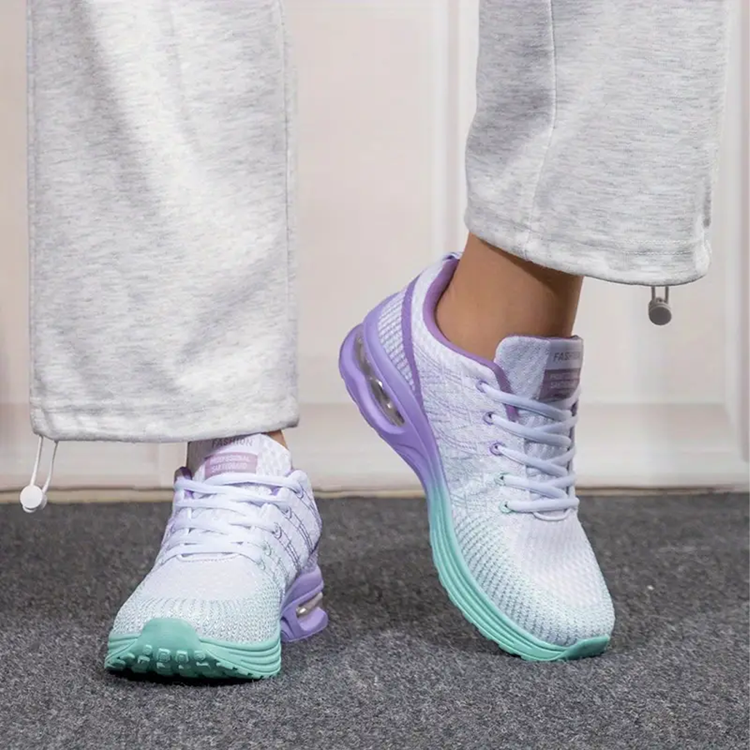 Tirza violet-turquoise comfortschoenen