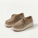 Paula comfortschoenen met veters en chunky zool