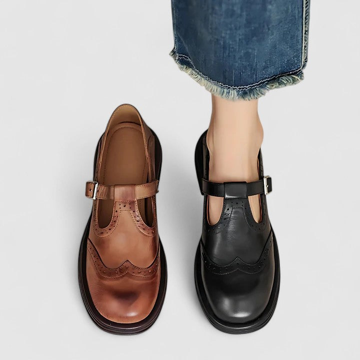 Anouk dames brogue mary jane schoenen