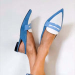 Moderne dames sandalen in een neutrale tint met fijne afwerking en comfortabele zool