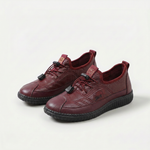 Nelleke comfort slip-ons met bloemenborduursel