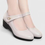 Karlijn dames mary jane schoenen met sleehak