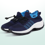 Floor blauw-marine comfortschoenen