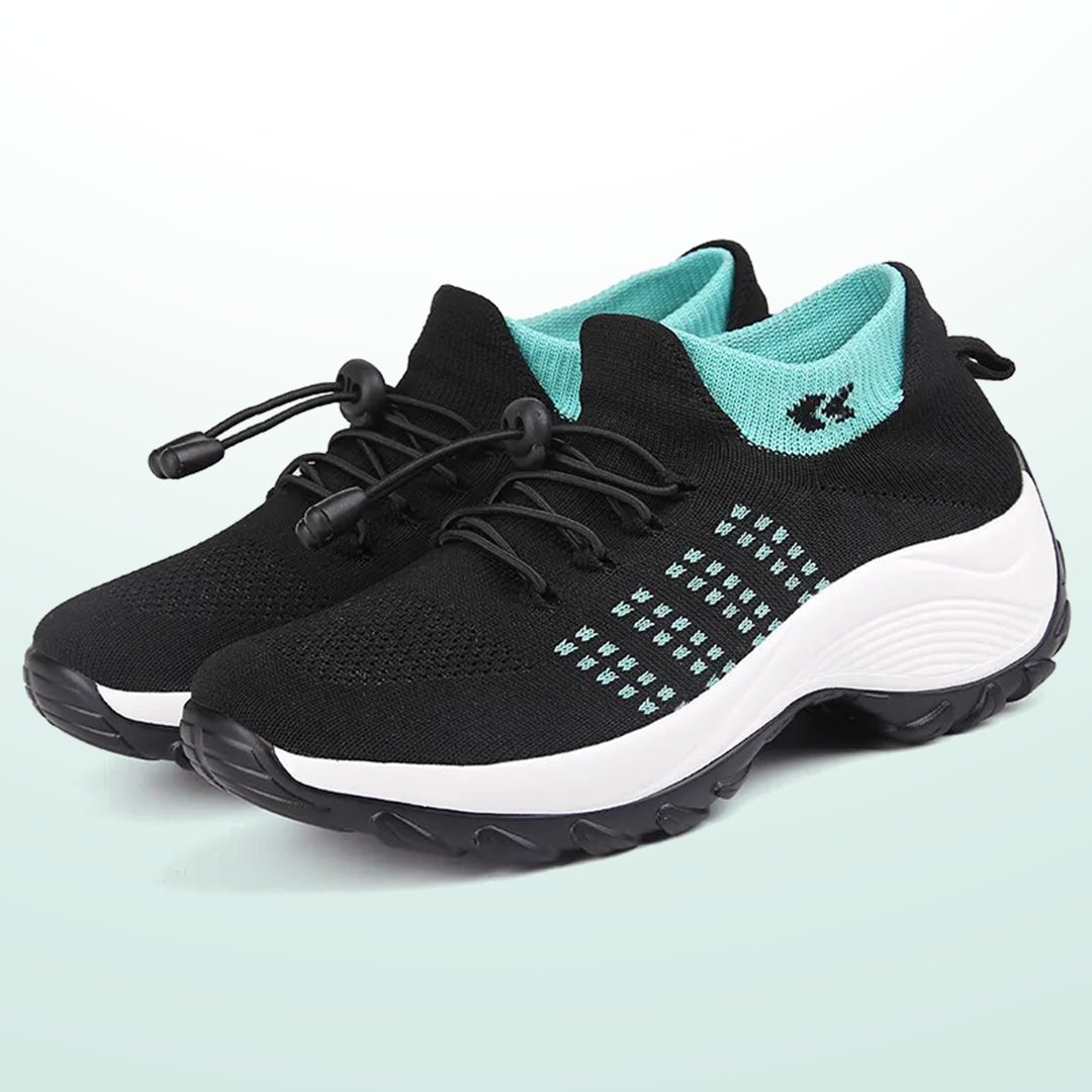 Celine groen-zwarte comfortschoenen