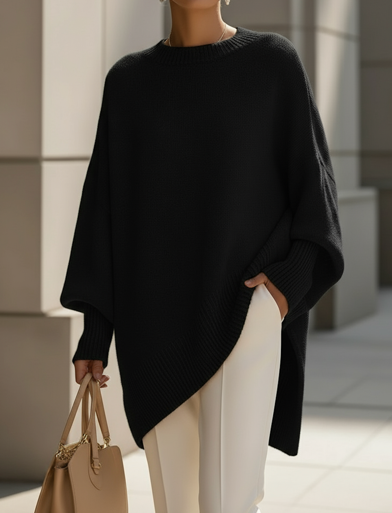 Jasmijn zachte oversized trui