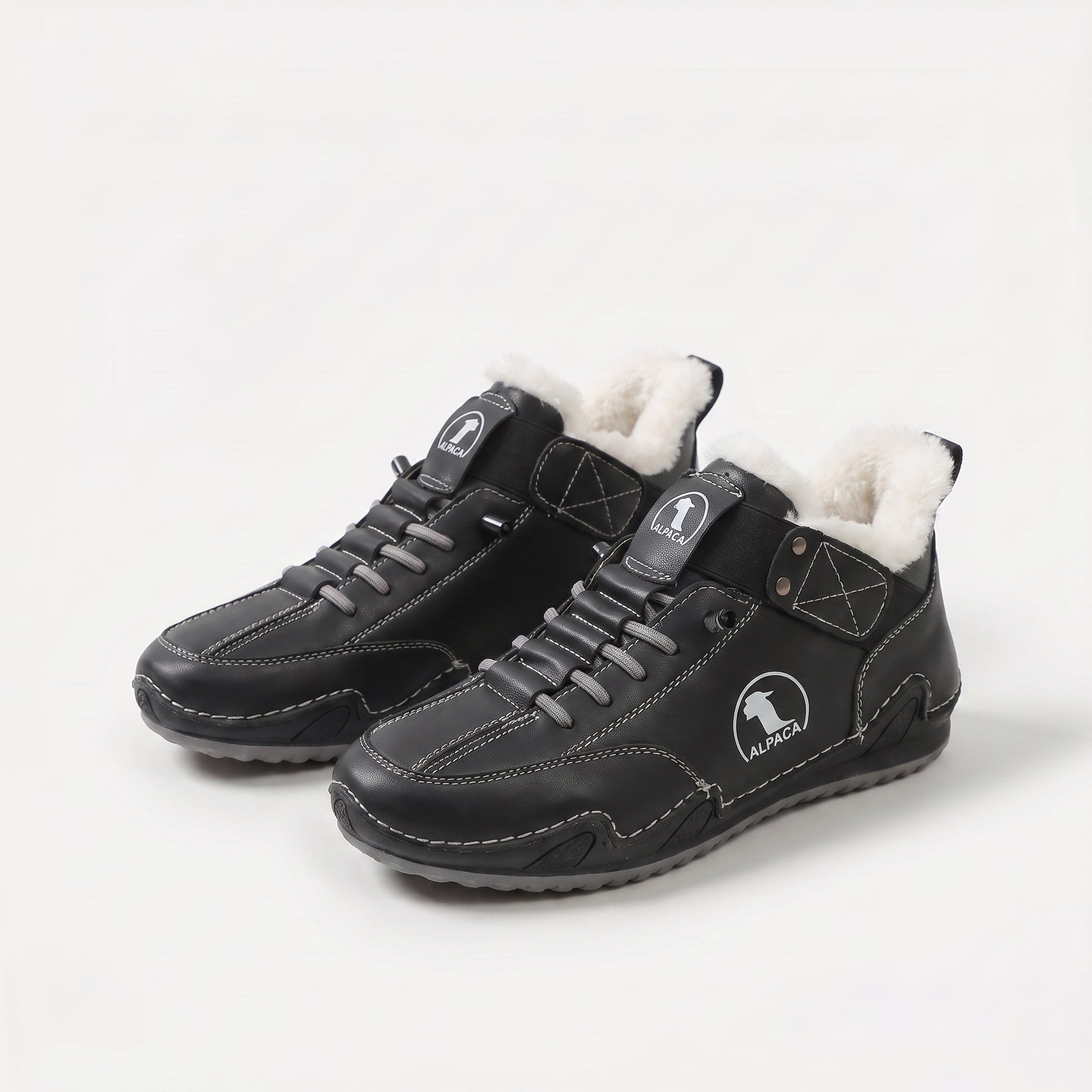 Truus gevoerde slip-on enkellaarsjes
