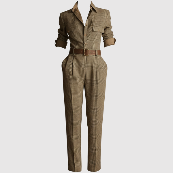 Veerle dames modern gesneden jumpsuit