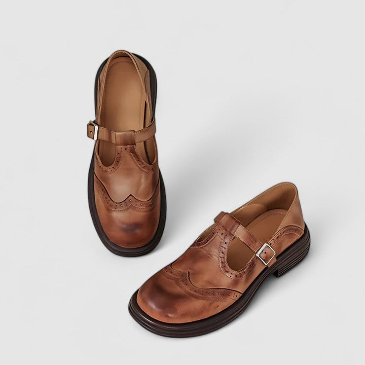 Anouk dames brogue mary jane schoenen