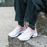 Hilde wit-roze comfortschoenen