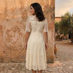 Puck elegante chiffonjurk
