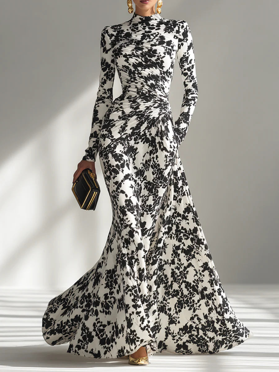 Nikita dames wikkel maxi-jurk met bloemenprint