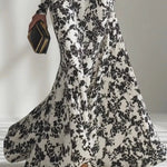 Nikita dames wikkel maxi-jurk met bloemenprint