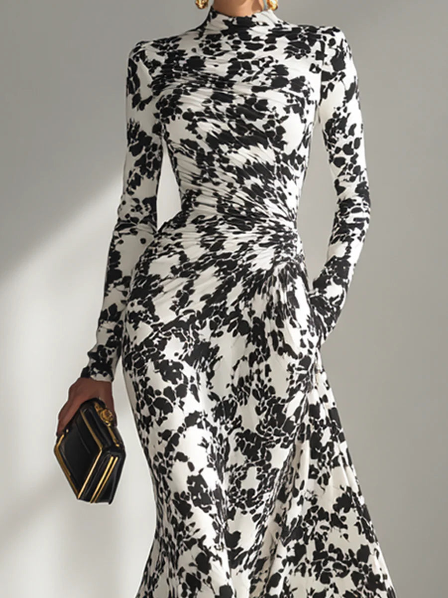 Nikita dames wikkel maxi-jurk met bloemenprint