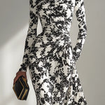 Nikita dames wikkel maxi-jurk met bloemenprint