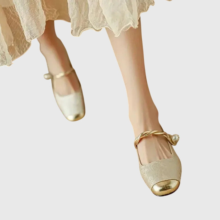 Beige orthopedische sandalen voor dames met verstelbare sluiting en dempende zool
