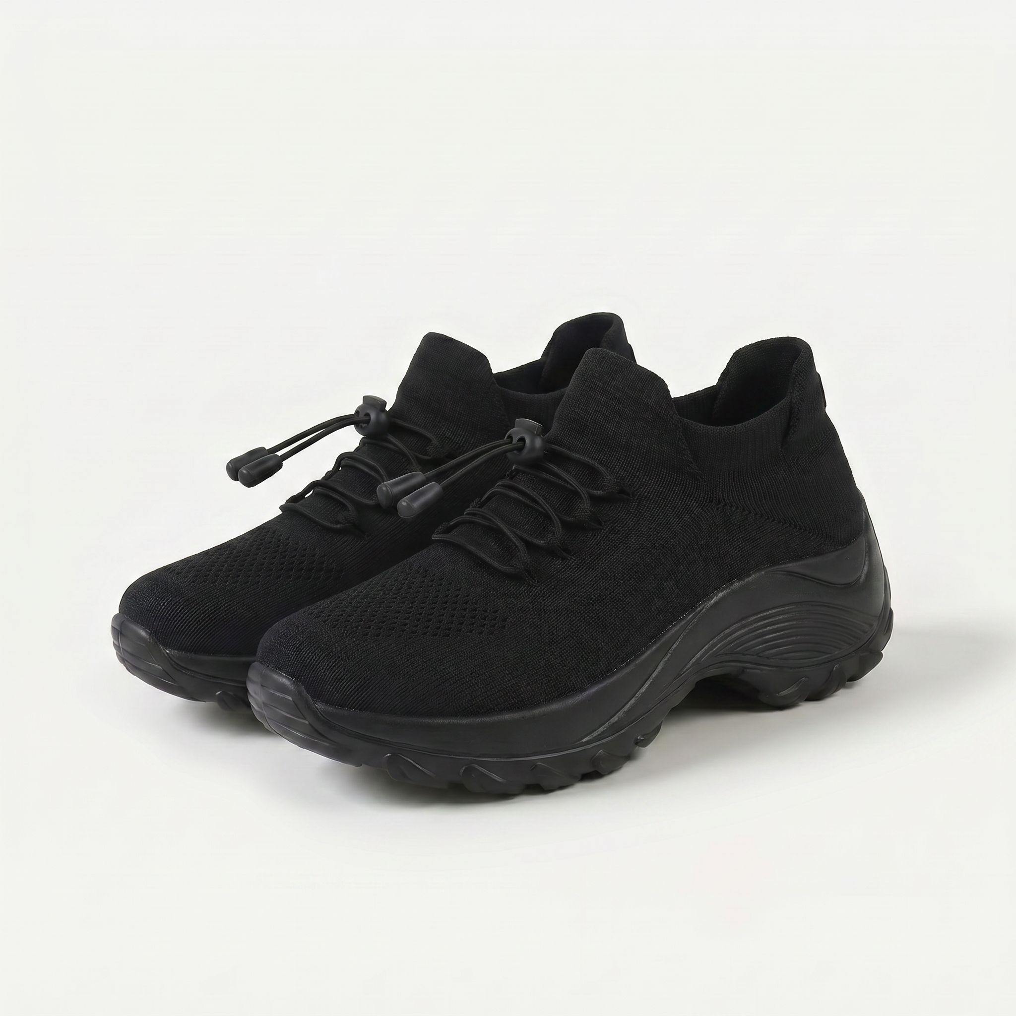 Geertje volledig zwarte comfortschoenen voor elke dag