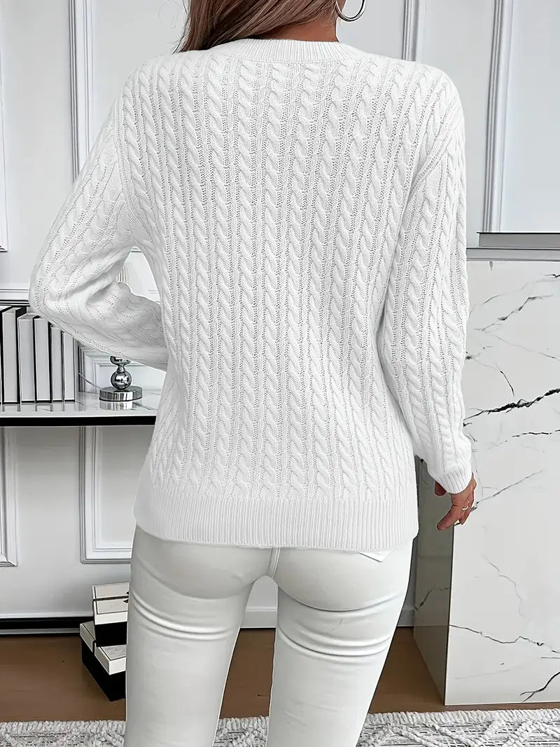Imke verzorgde pullover voor elke dag