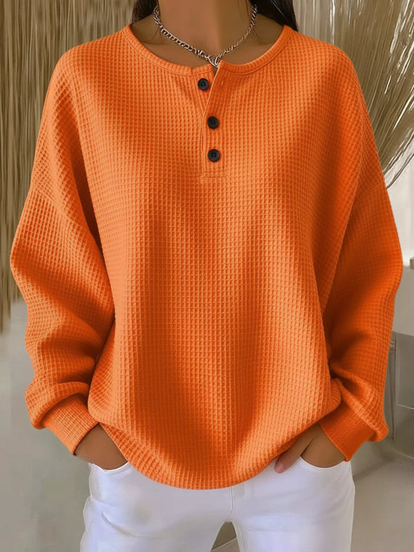 Hester zachte pullover met reliëf