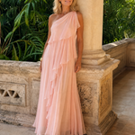 Fenne elegante maxi-jurk