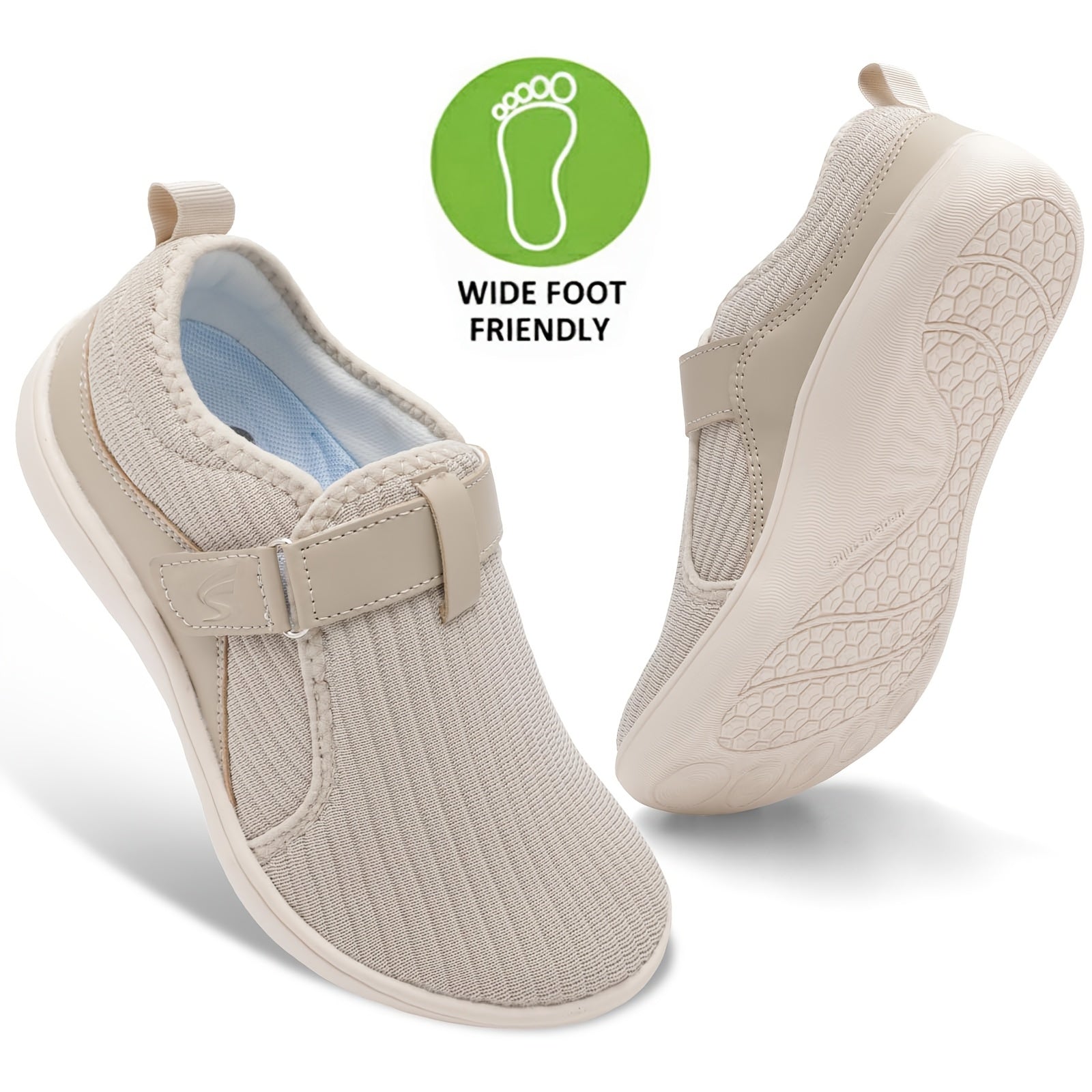 Sabine verstelbare extra brede comfortsneakers
