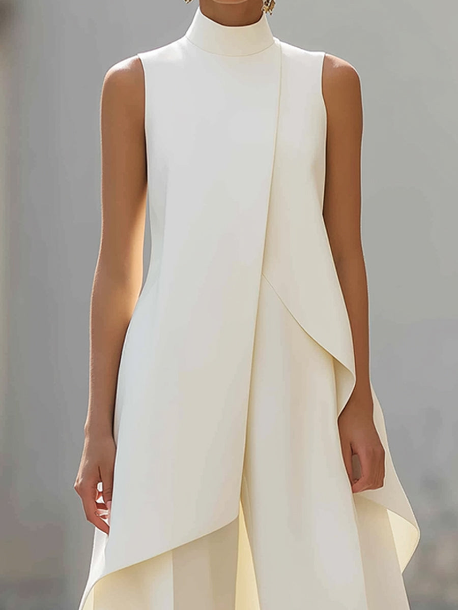 Nienke elegante jumpsuit met wijde pijpen