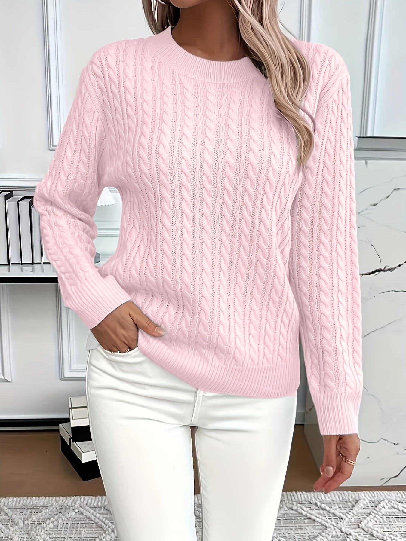 Imke verzorgde pullover voor elke dag
