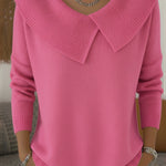 Annemarie dames ruimvallende trui met col