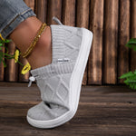 Saskia barefoot sneakers met brede neus