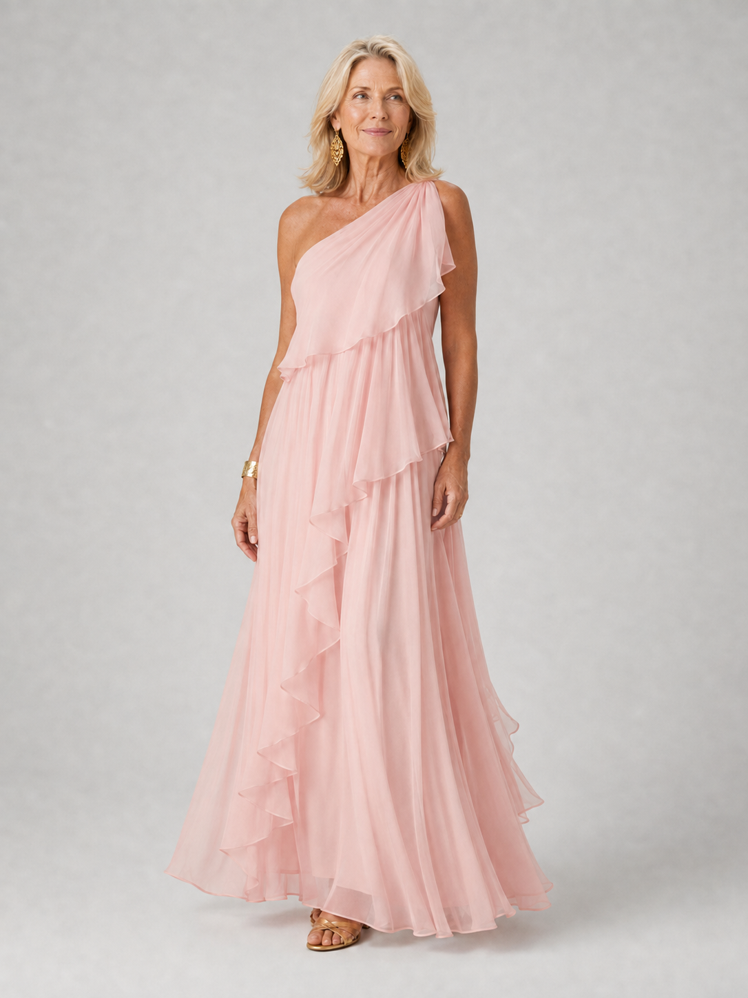 Fenne elegante maxi-jurk