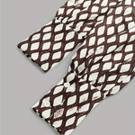 Zara dames jurk met ruitprint en ceintuur
