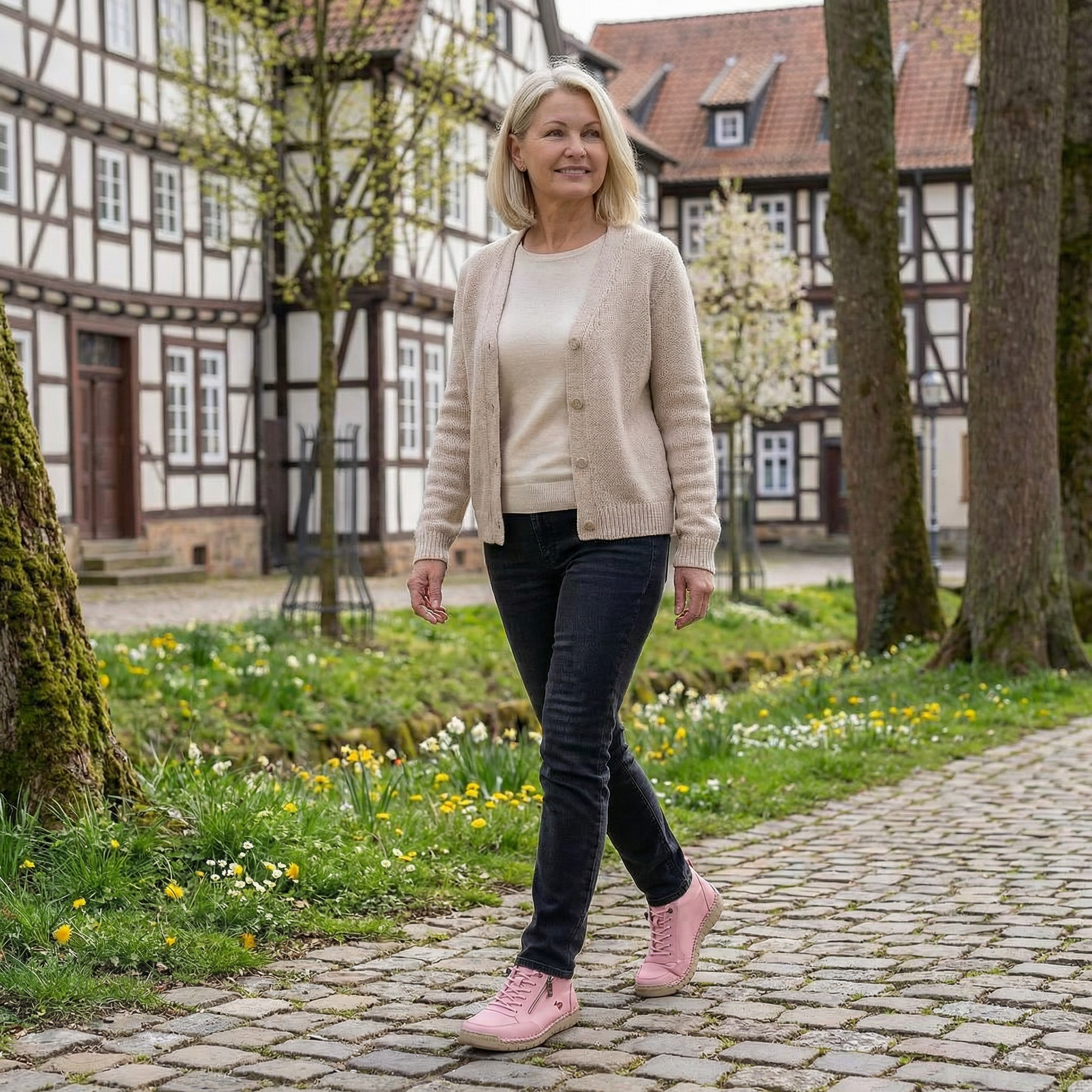 Cato ondersteunende sneakers met rits