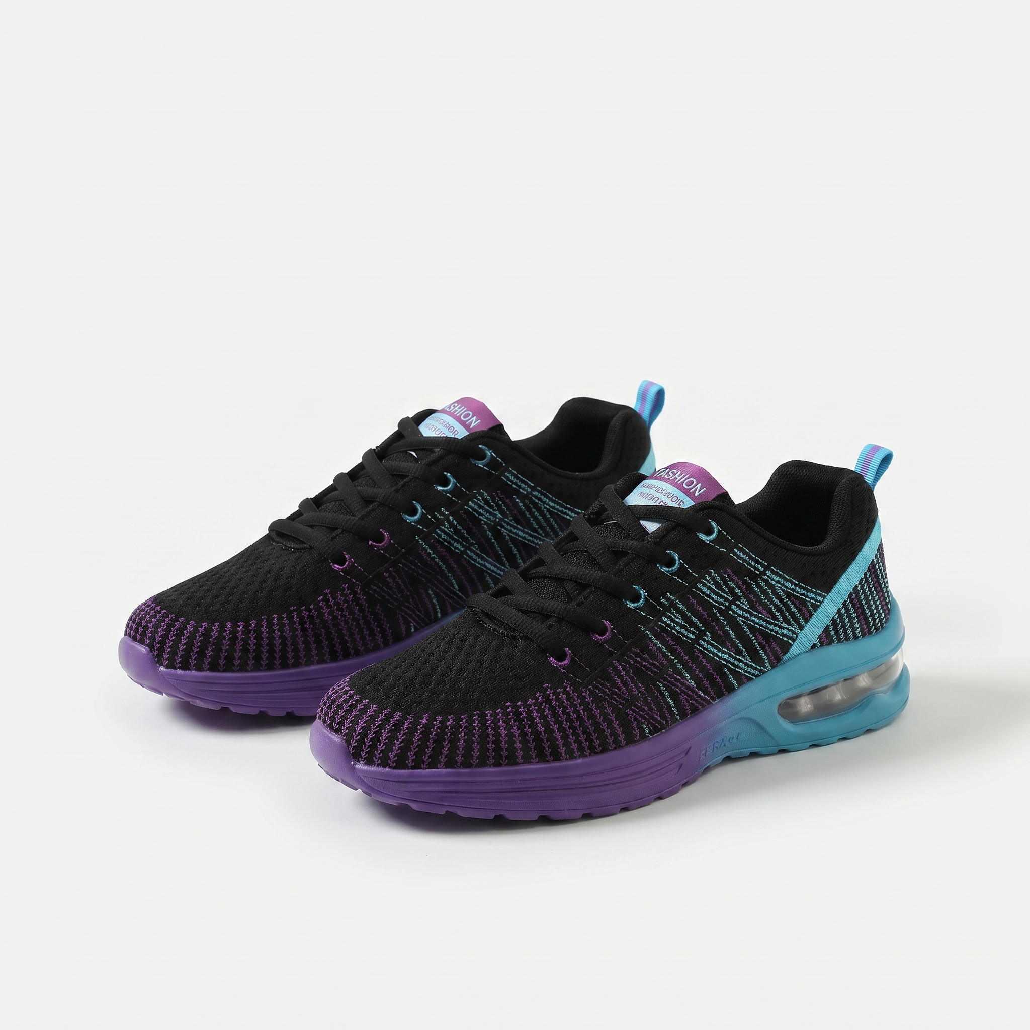 Jolien zwart-paarse comfortschoenen