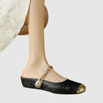 Beige orthopedische sandalen voor dames met verstelbare sluiting en dempende zool