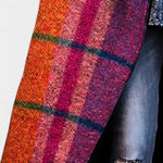 Ilse dames geruite jas met reverskraag
