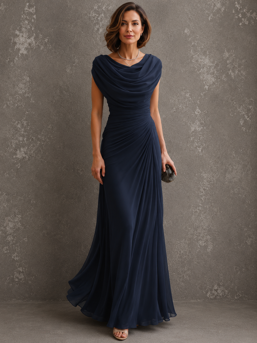 Maaike elegante lange jurk