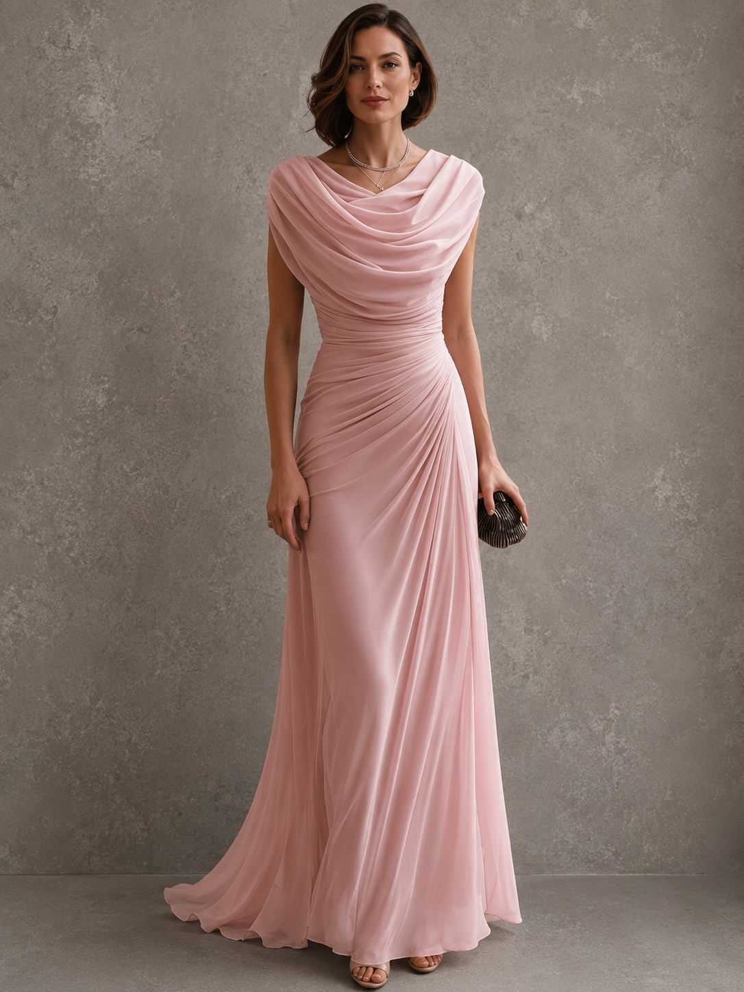 Maaike elegante lange jurk