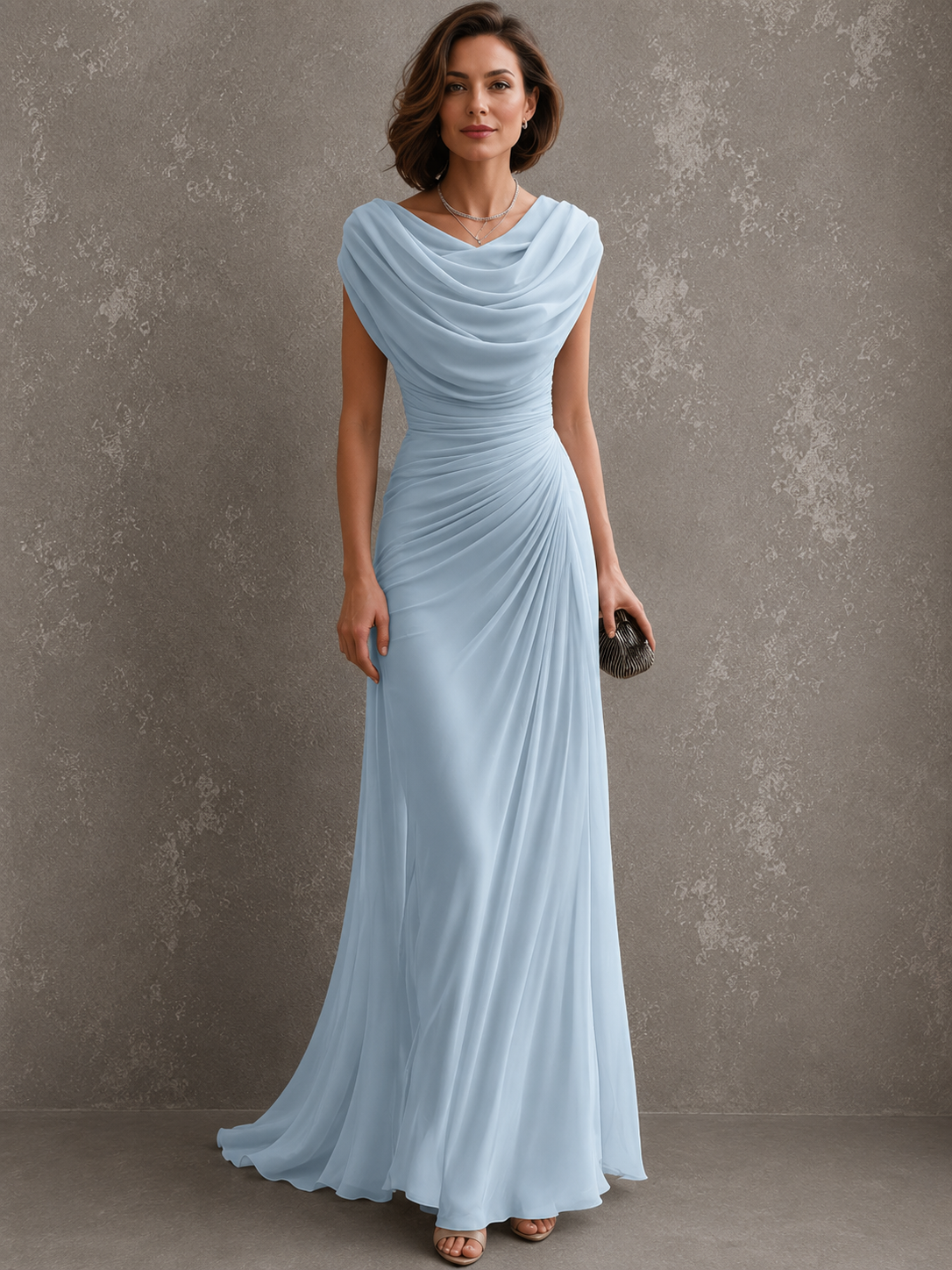 Maaike elegante lange jurk