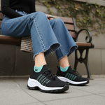 Celine groen-zwarte comfortschoenen