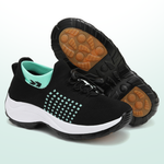 Celine groen-zwarte comfortschoenen