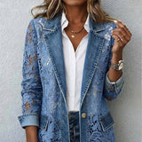 Denimblauw