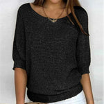 Lieke chique trui met kabeldetails