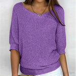 Lieke chique trui met kabeldetails