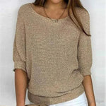 Lieke chique trui met kabeldetails